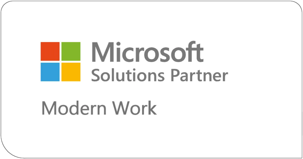 Microsoft Solutions Partner Modern Work